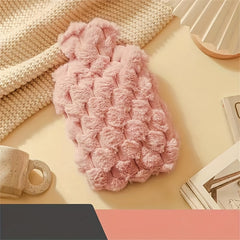 Plush Winter Hand Warmer Portable Warm Water Bag
