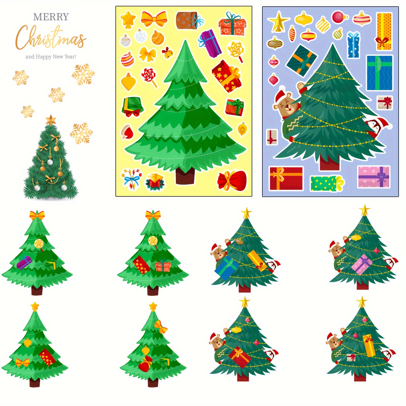 Christmas Party Games Stickers