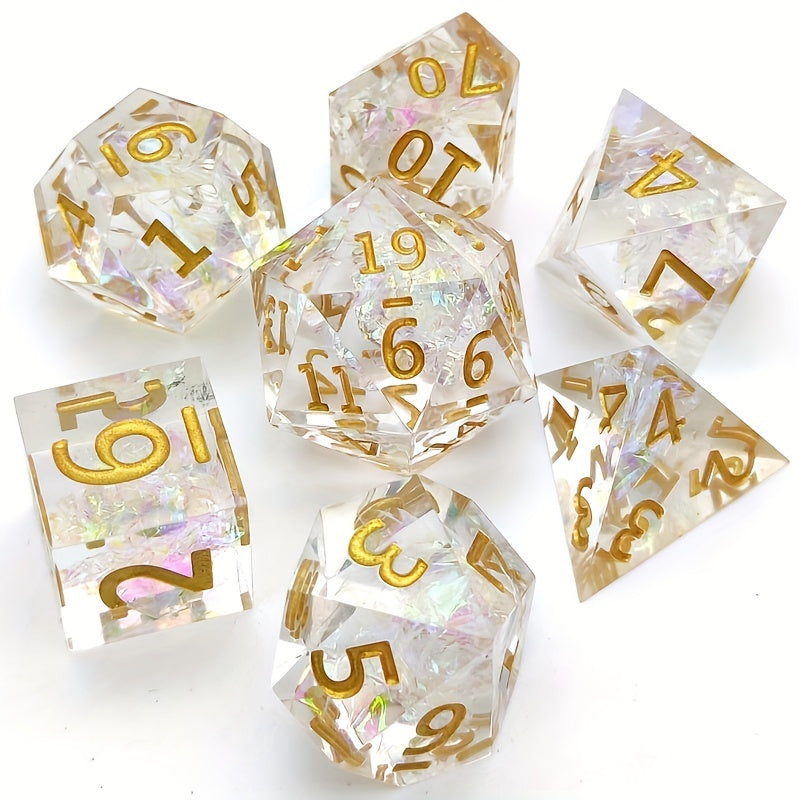 Resin Sided Dice Board Game - Dice Optional