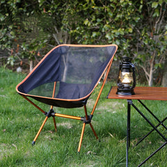 Portable Moon Chair for Camping Beach Fishing - Detachable & Easy to Carry