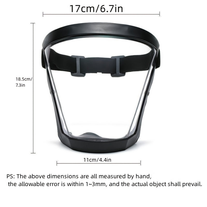 High Def. Labor Prot. Protective Mask Anti-fog Full Face Cycling Sports Cover
