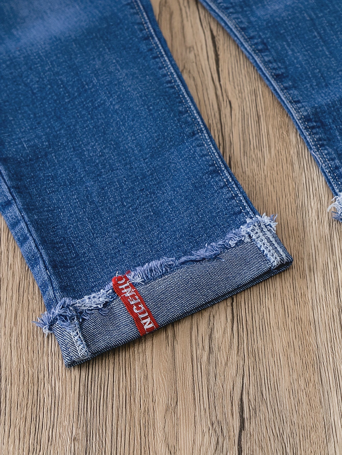 Boys Denim Long Pants With Pocket for Spring & Autumn