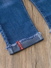 Boys Denim Long Pants With Pocket for Spring & Autumn