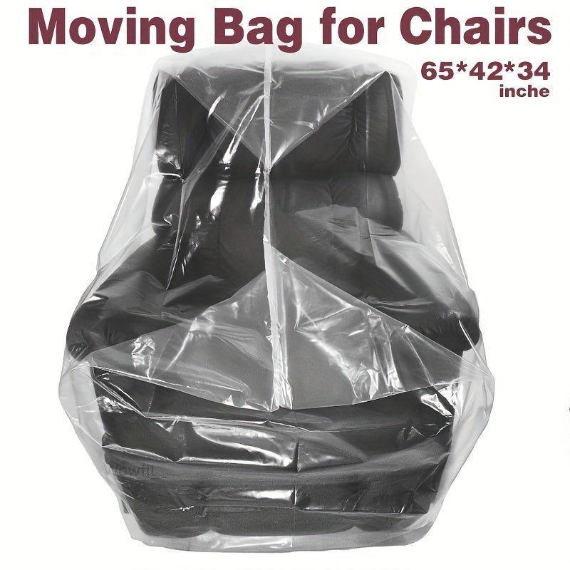 Furniture Cover Dust Proof Moving Bag For Chairs - 2pcs