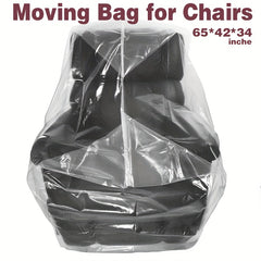 Furniture Cover Dust Proof Moving Bag For Chairs - 2pcs
