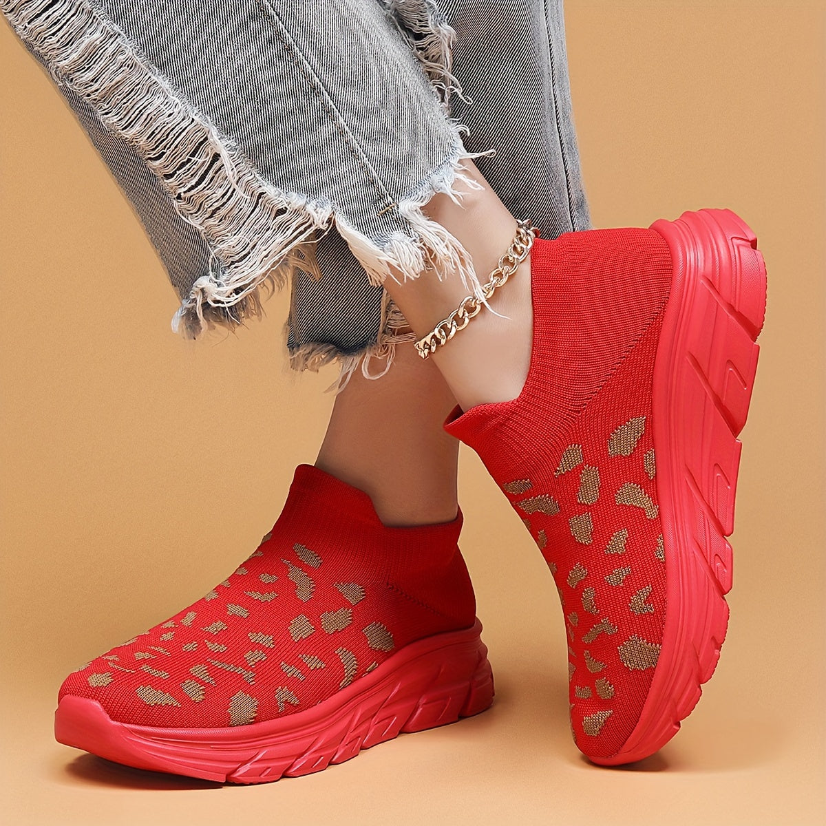Women's Heighten Breathable Woven Shoes Non Slip Sneakers Running Shoes