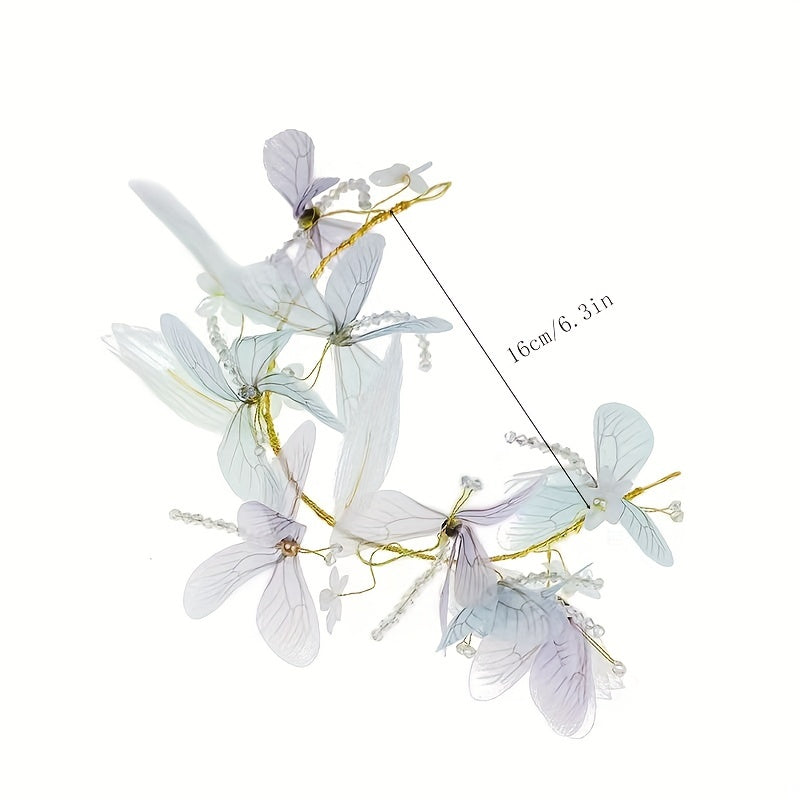 Butterfly Headpiece Headband Party Cosplay Hair Accessories For Women