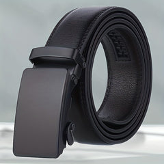 Men's Auto Slider Business Casual Leather Belt