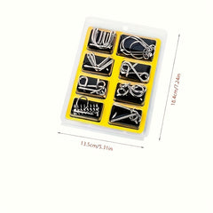 Luban Lock Smart Unlocking Toy 8pcs Set for Adults Family Gift