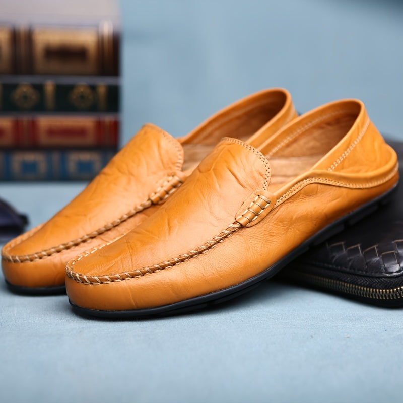 Men's Casual Loafer Shoes Slip On Lightweight Comfortable Walking Shoes
