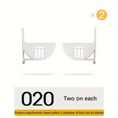 2 Pairs Freshness Film Garbage Bag Storage Rack