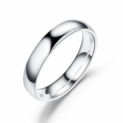 Stainless Steel High Polish Wedding Band Ring