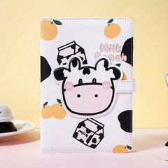 Milk Ranch Girl Heart Handheld Book Beauty Student Leather Diary Book
