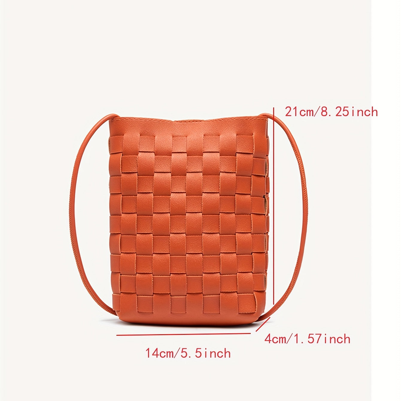 Small Solid Crossbody Bag All Match Minimalist Purse
