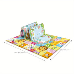Foldable Cartoon Pattern Play Mat for Learning & Playing