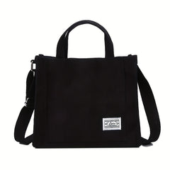 Corduroy Crossbody Bag Women's HandBag Casual Shoulder Bag
