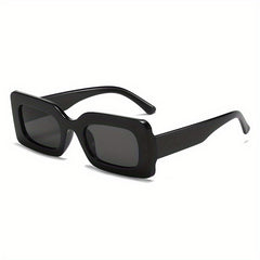 Y2K Rectangle Sunglasses Candy Jelly Glasses UV400