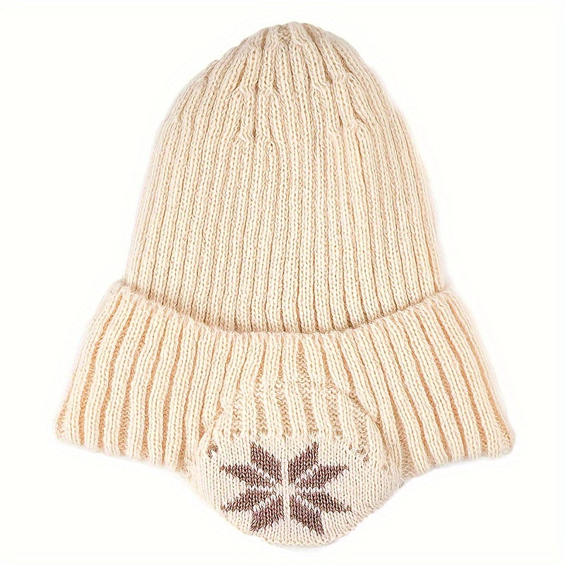 Men's Knitted Protective Hat for Winter