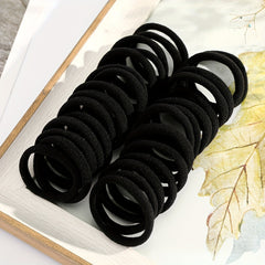 50pcs Elastic Hair Tied Rope Hair Band for Women Men Boys Girls