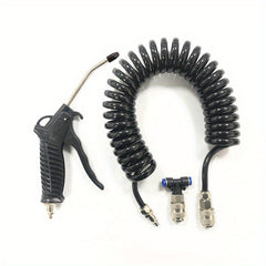 Mini European Type Dust Blows Hose Set Air Blow Gun Steel Nozzle