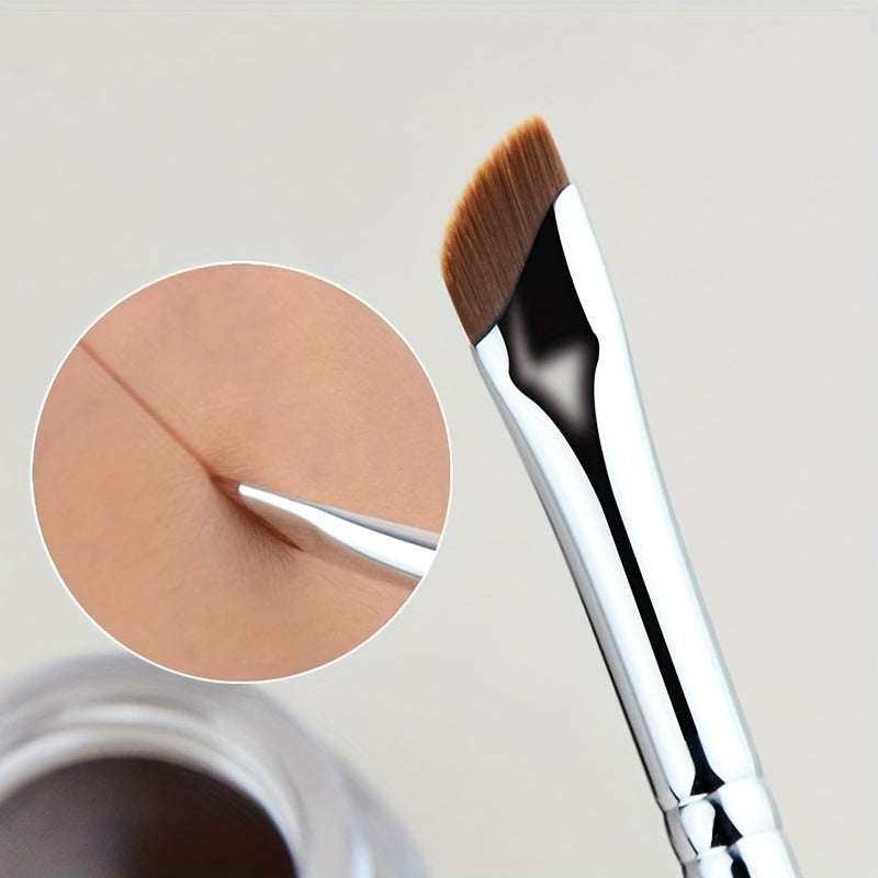 3pcs Fine Angled Precision Eyeliner Brush Set