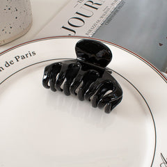 Acrylic Hair Claw Clips for Thin Hair - Small Medium Banana Hair Accessories