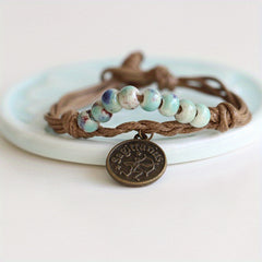 12 Constellation Retro Bracelet for Men