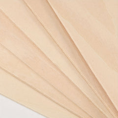 Unfinished Wood Sheet 18x18in 45.2mm Thick Blank Wood Cutting Paper for Crafts