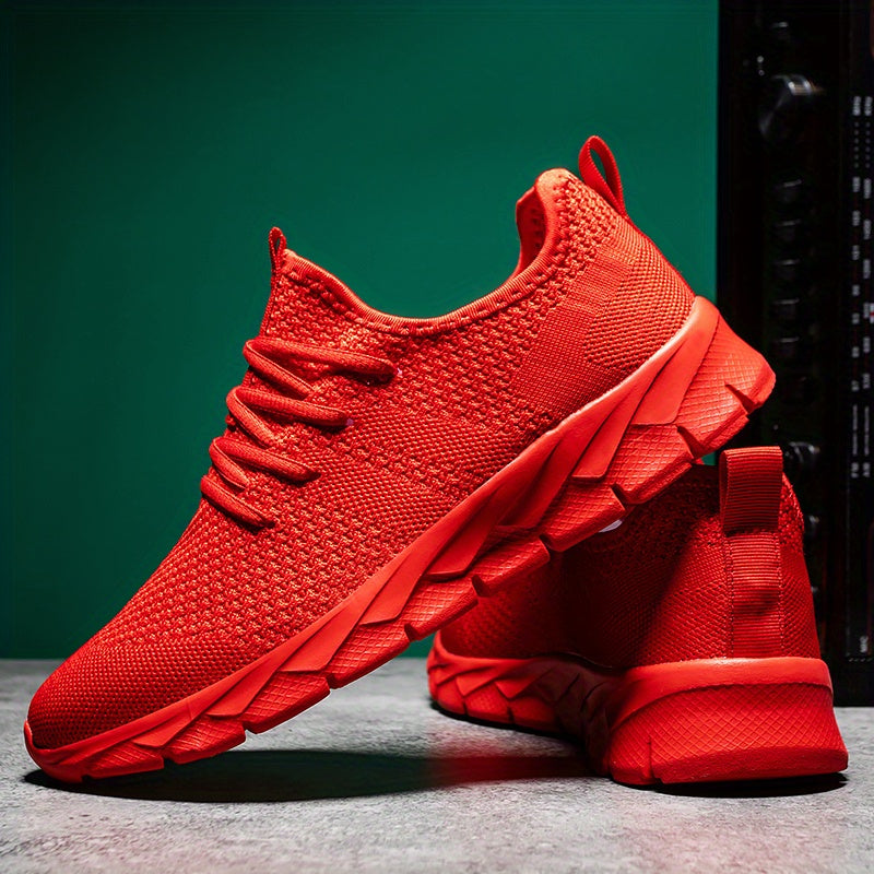 Breathable Mesh Running Shoes Slip On Athletic Outdoor Men's Sneakers