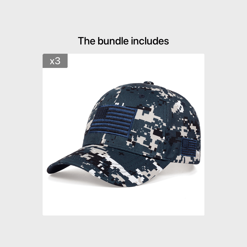 Men's American Flag Outdoor Baseball Cap For Sports