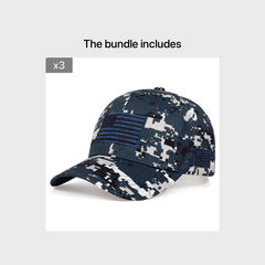 Men's American Flag Outdoor Baseball Cap For Sports