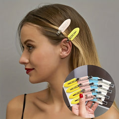 4pcs No Crease Hair Clip for Hair Styling Women Girls Hair Clip