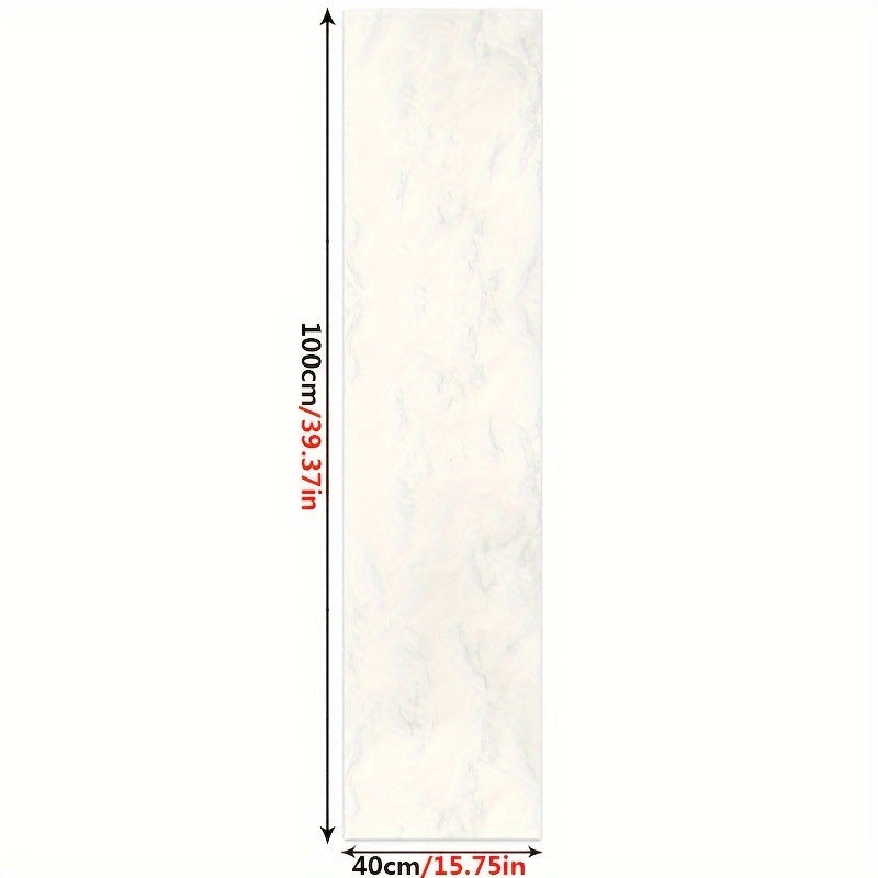 Matte Marble Pattern Self-Adhesive Wallpaper Anti-Slip Waterproof Sticker