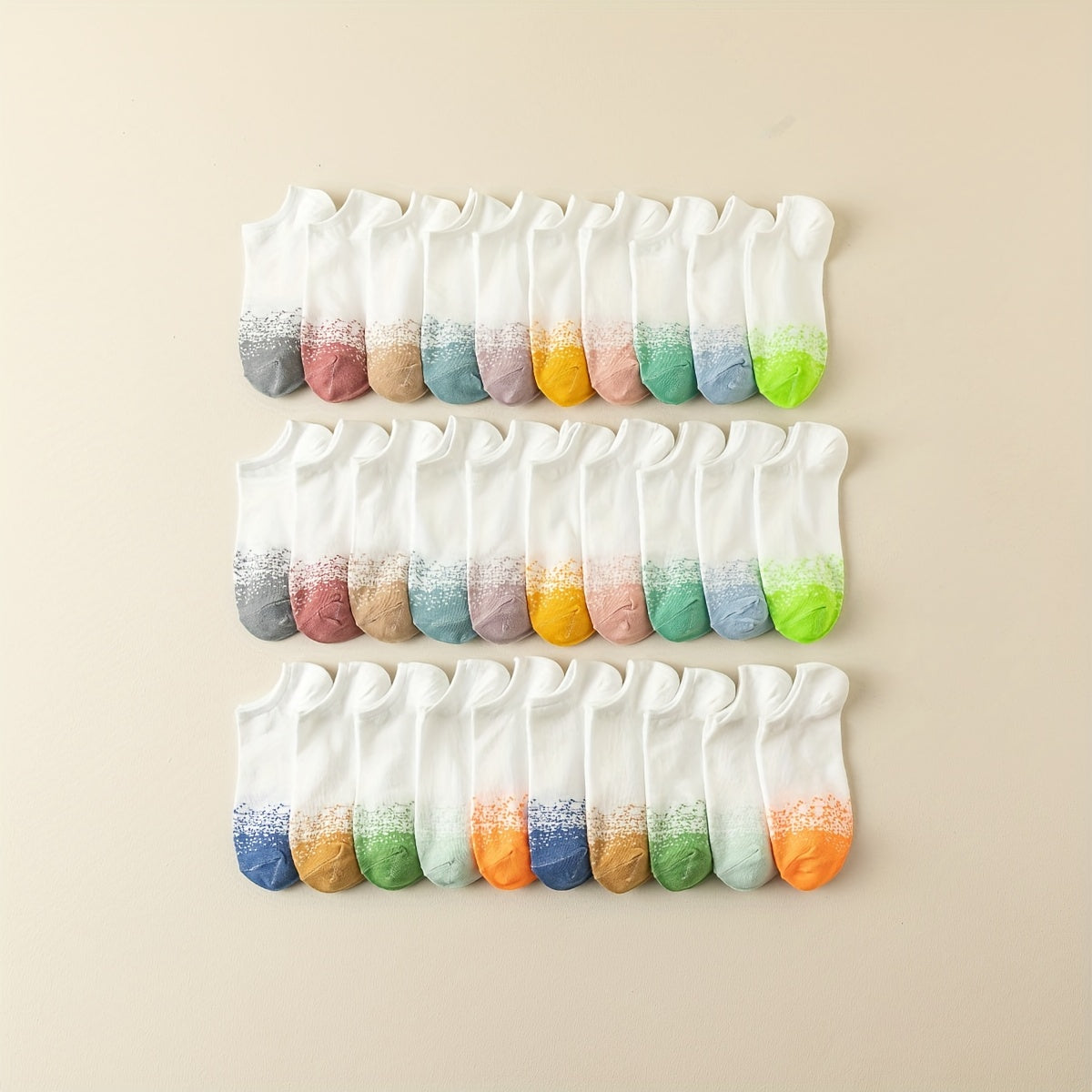 Women's Sports Ankle Socks Lightweight & Soft 15 Pairs