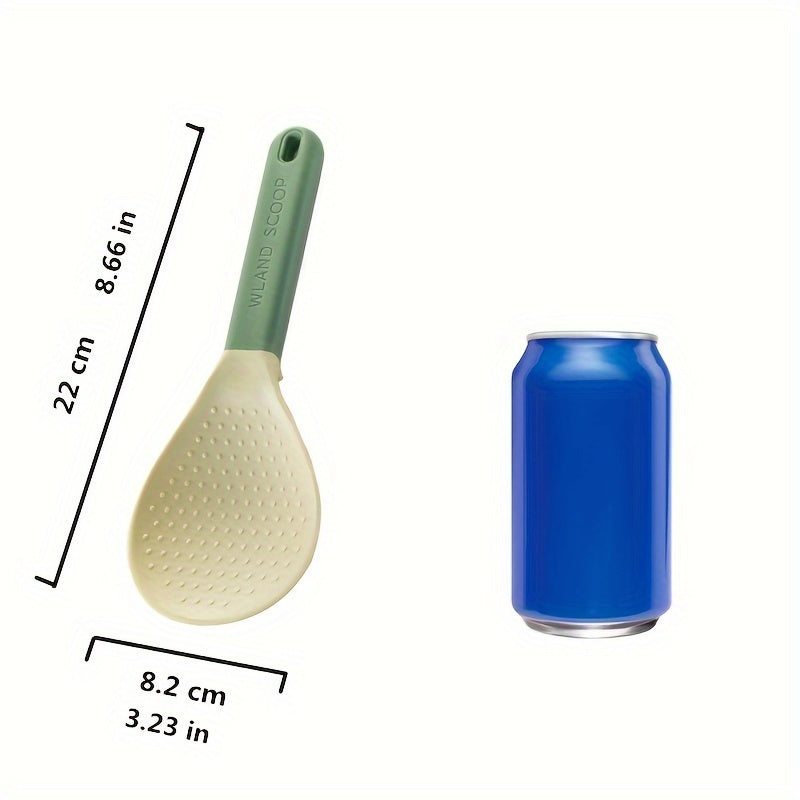 Outdoor Non-stick Rice Spoon Standable High Temp Resistant