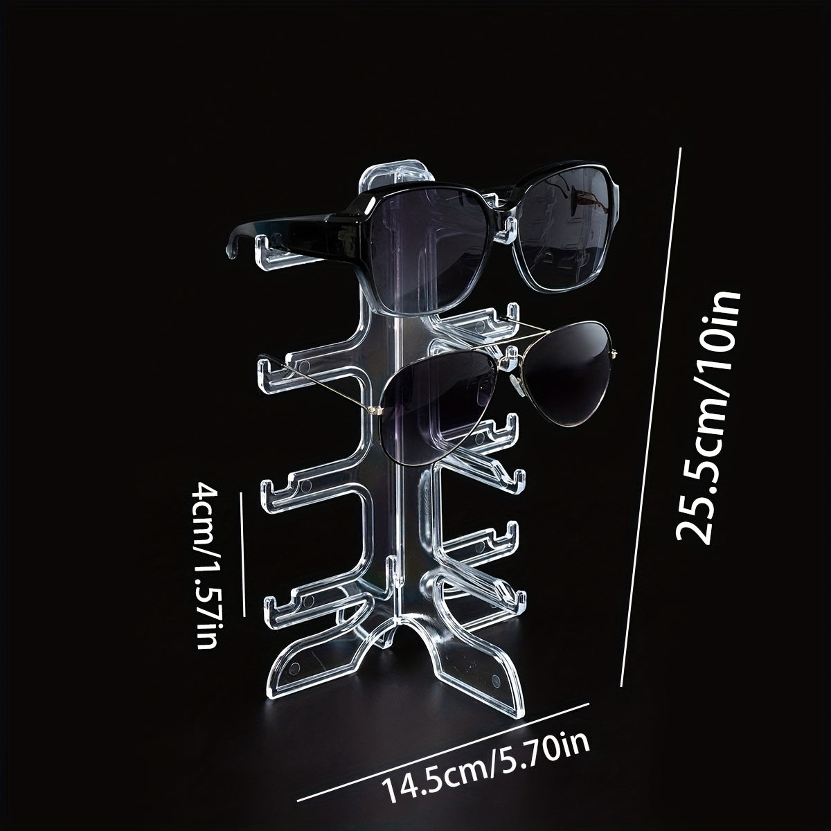 Sunglasses Storage Racks Display Rack - Organize Multiple Glasses