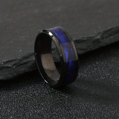 Stainless Steel Shell Ring for Men and Women