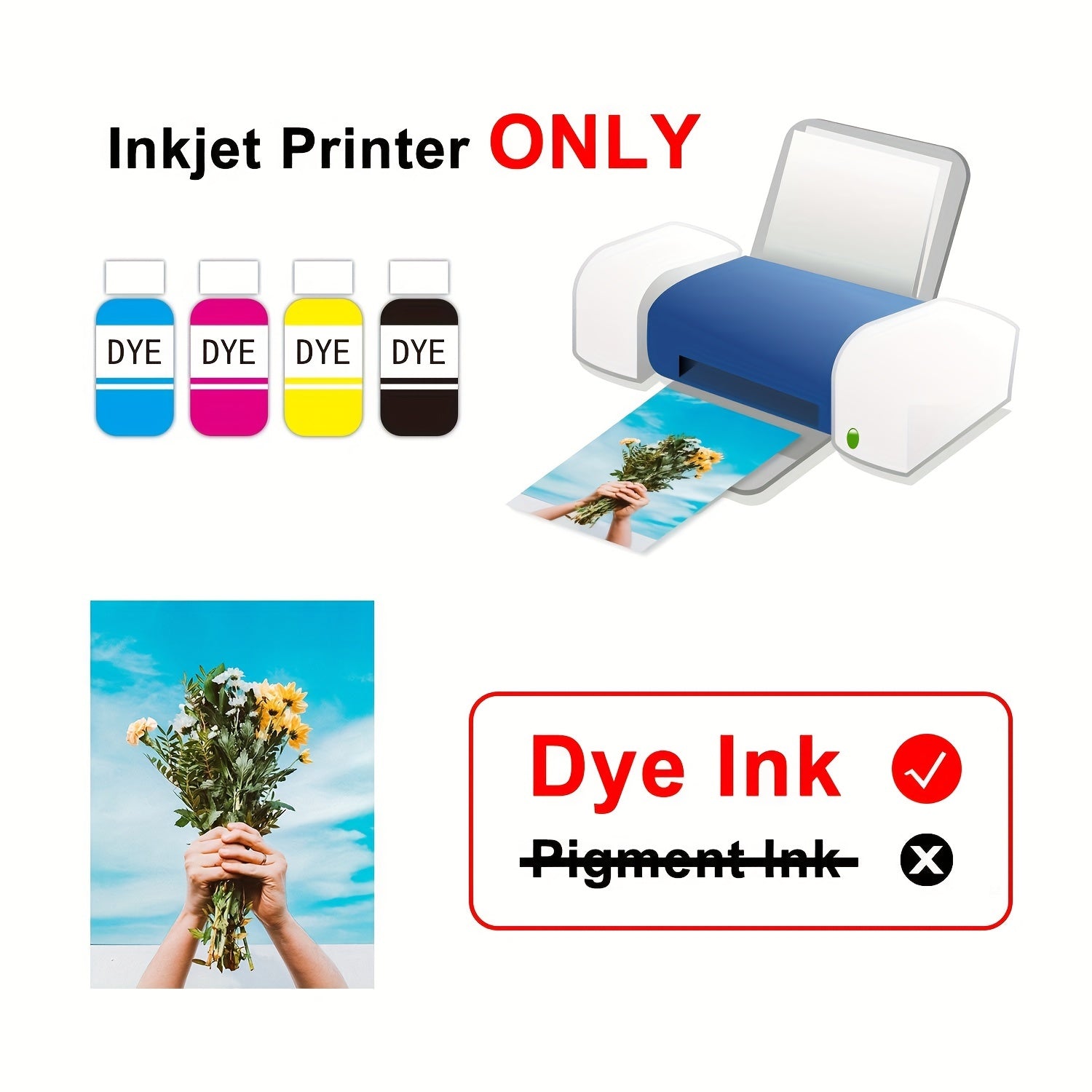 Koala Glossy Inkjet Photo Paper 8.5X11 48lb 50 Sheets