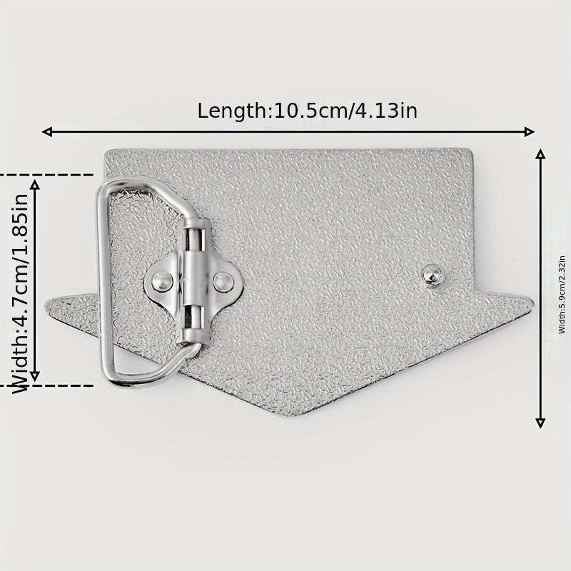 Inflation Tube Belt Buckle For Women & Men