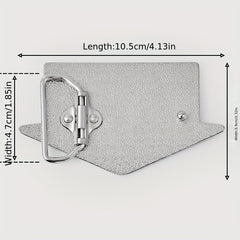 Inflation Tube Belt Buckle For Women & Men