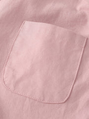 Girl's Pocket Overalls Cargo Jumpsuit For Toddlers Kids