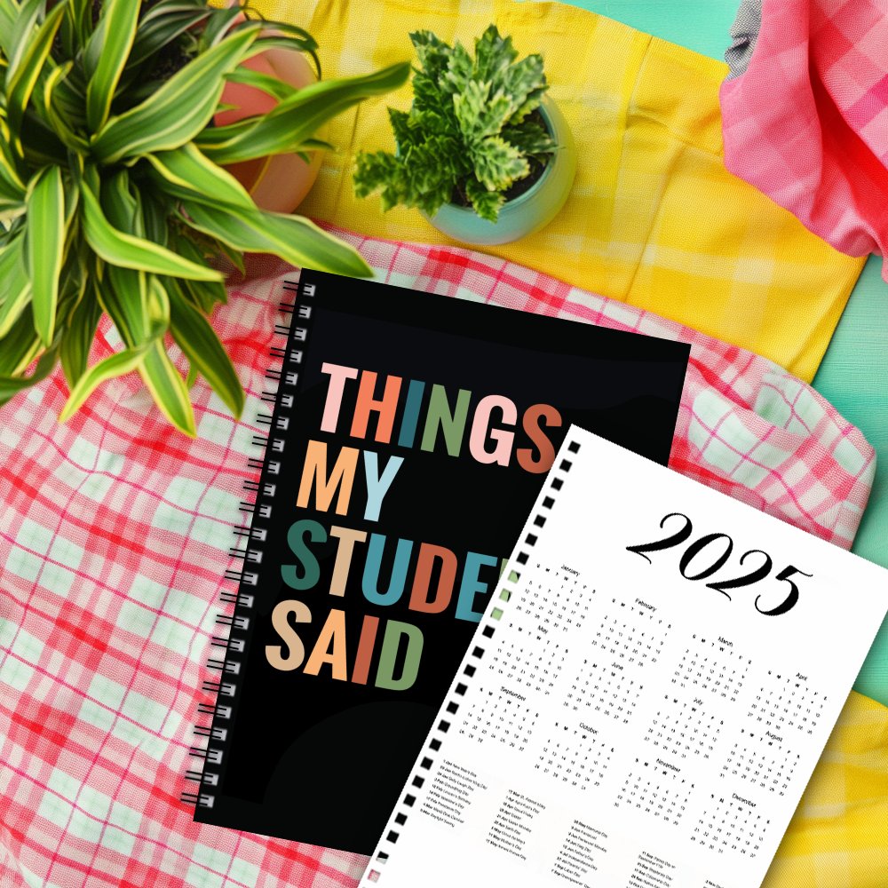 Teacher Spiral Notebook Journal Thank You Gift for Teachers