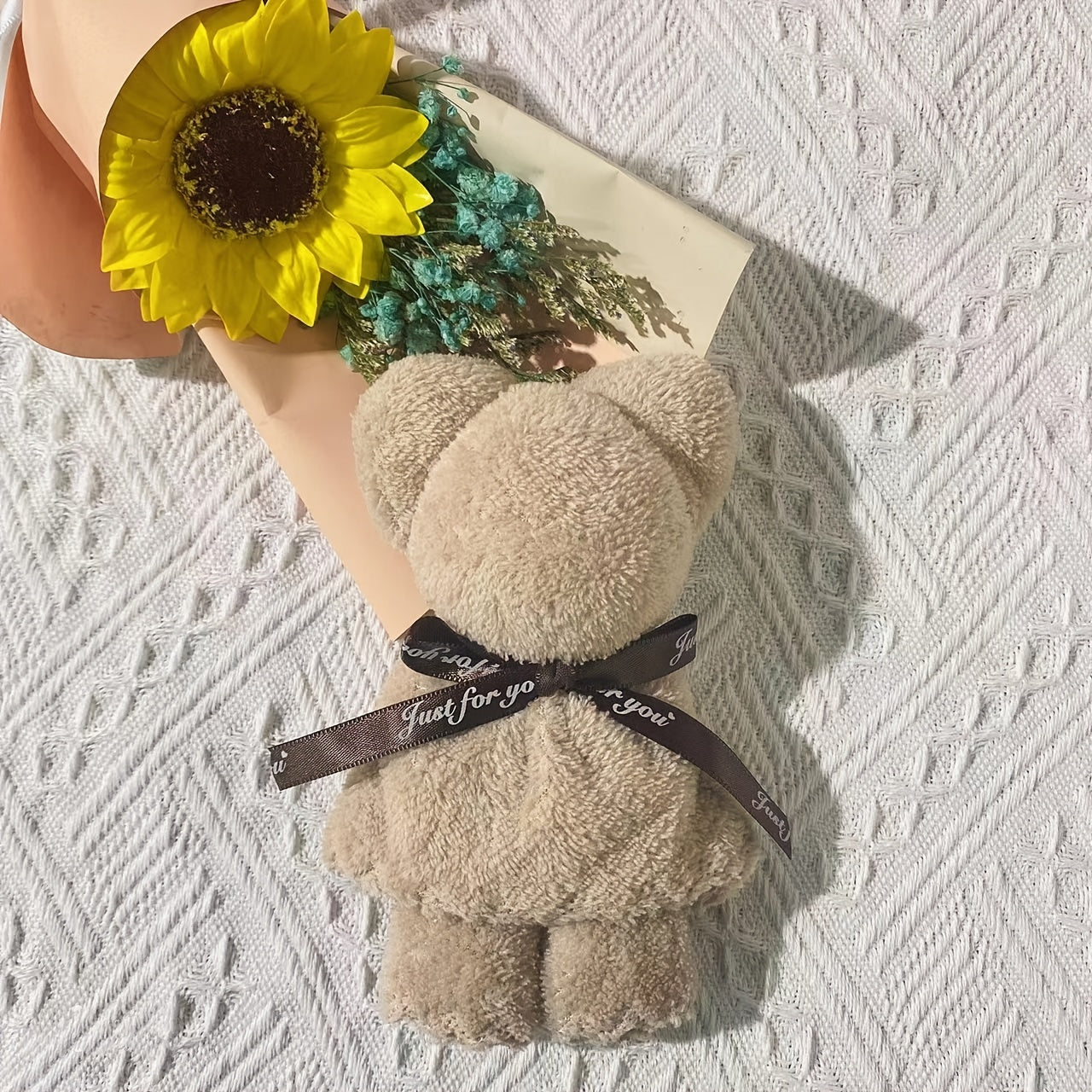 Cute Bear Towel for Baby's Special Occasion