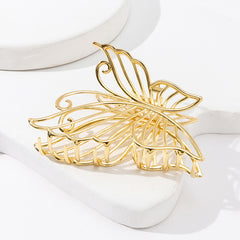 Hollow Butterfly Hair Clip Strong Hold for Thick Hair Accessories