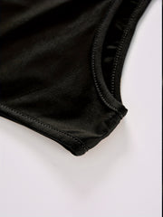 2pcs Solid Tank Tops Crew Neck Sleeveless Top Women's Lingerie