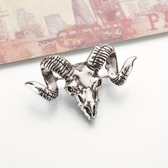 High end Male Goat Suit Brooch