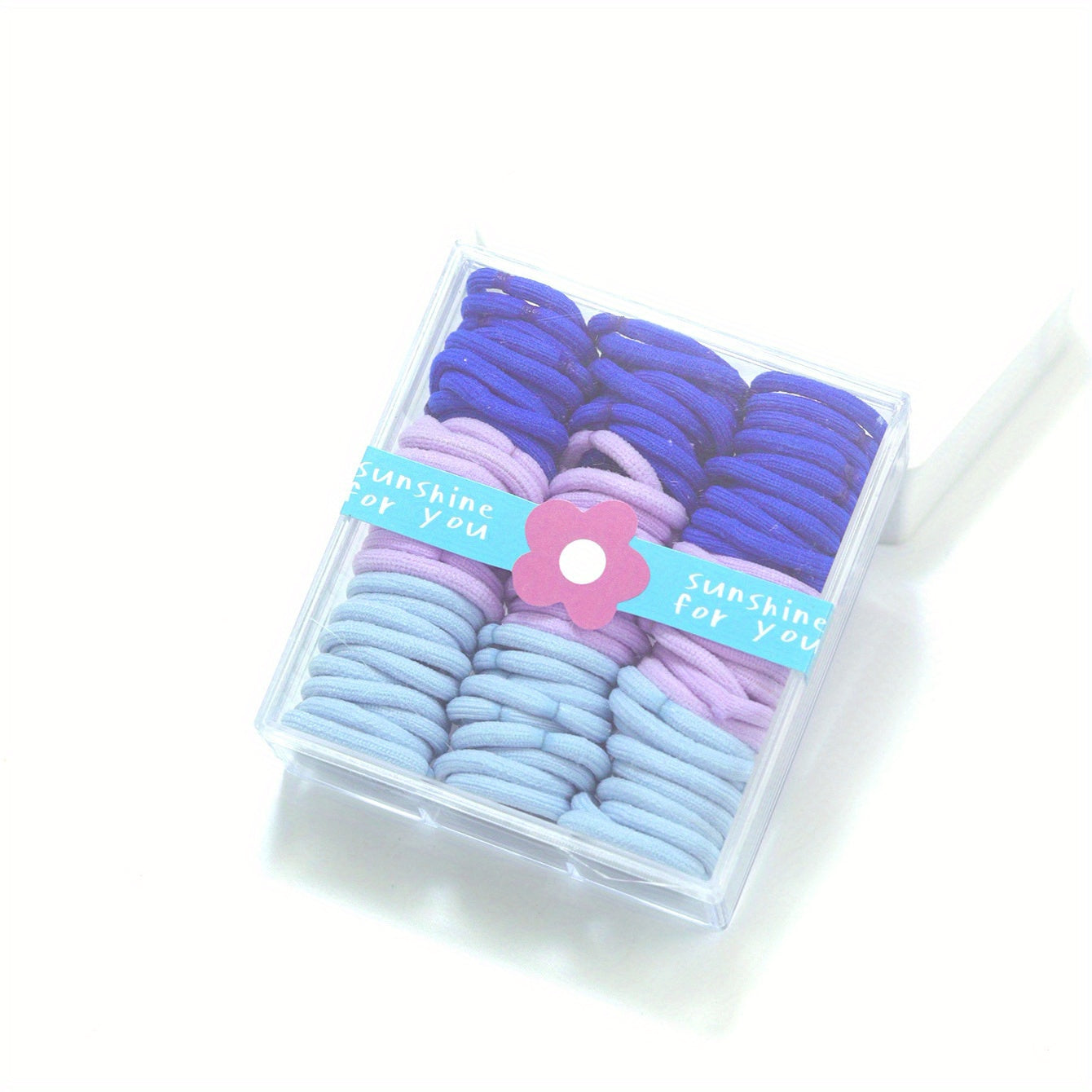 90pcs Candy Hair Tie Elastic Hair Rope Ponytail Holder Hair Accessories
