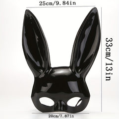 Bunny Mask Bar Nightclub Halloween Makeup Headdress Party Rabbit Ear Mask