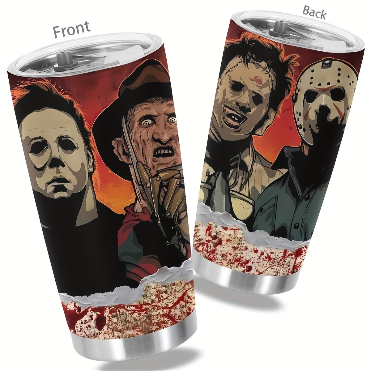 20oz Halloween Cup Stainless Steel Tumbler