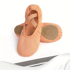 Canvas Ballet Shoes for Girls and Women - Soft Sole